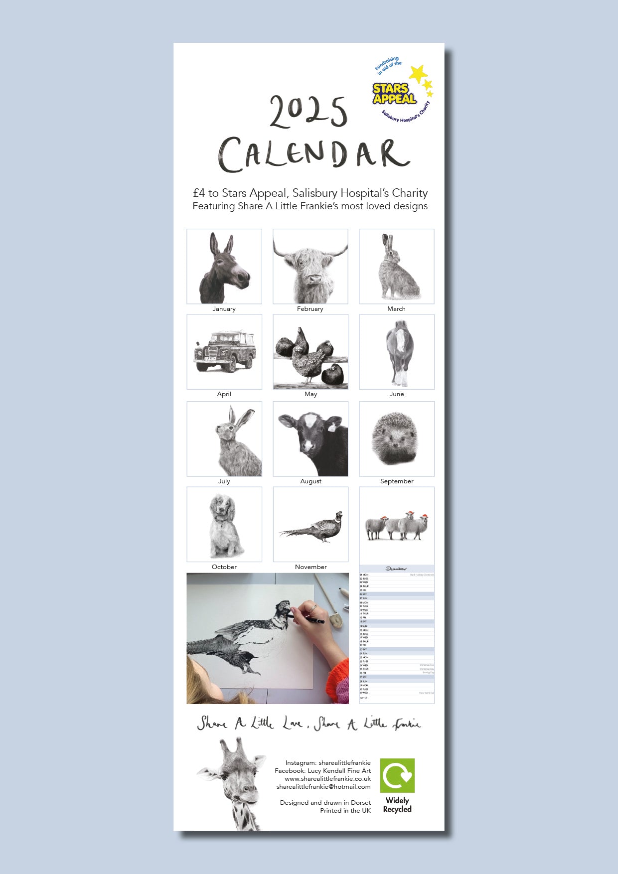 British Countryside 2025 Charity Calendar As Seen In Countryside Magazine