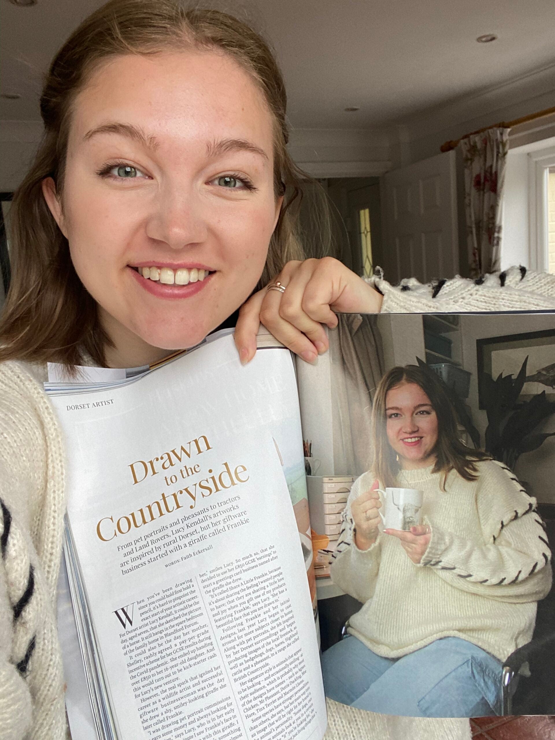 'Drawn to the Countryside' Dorset Magazine Artist Feature