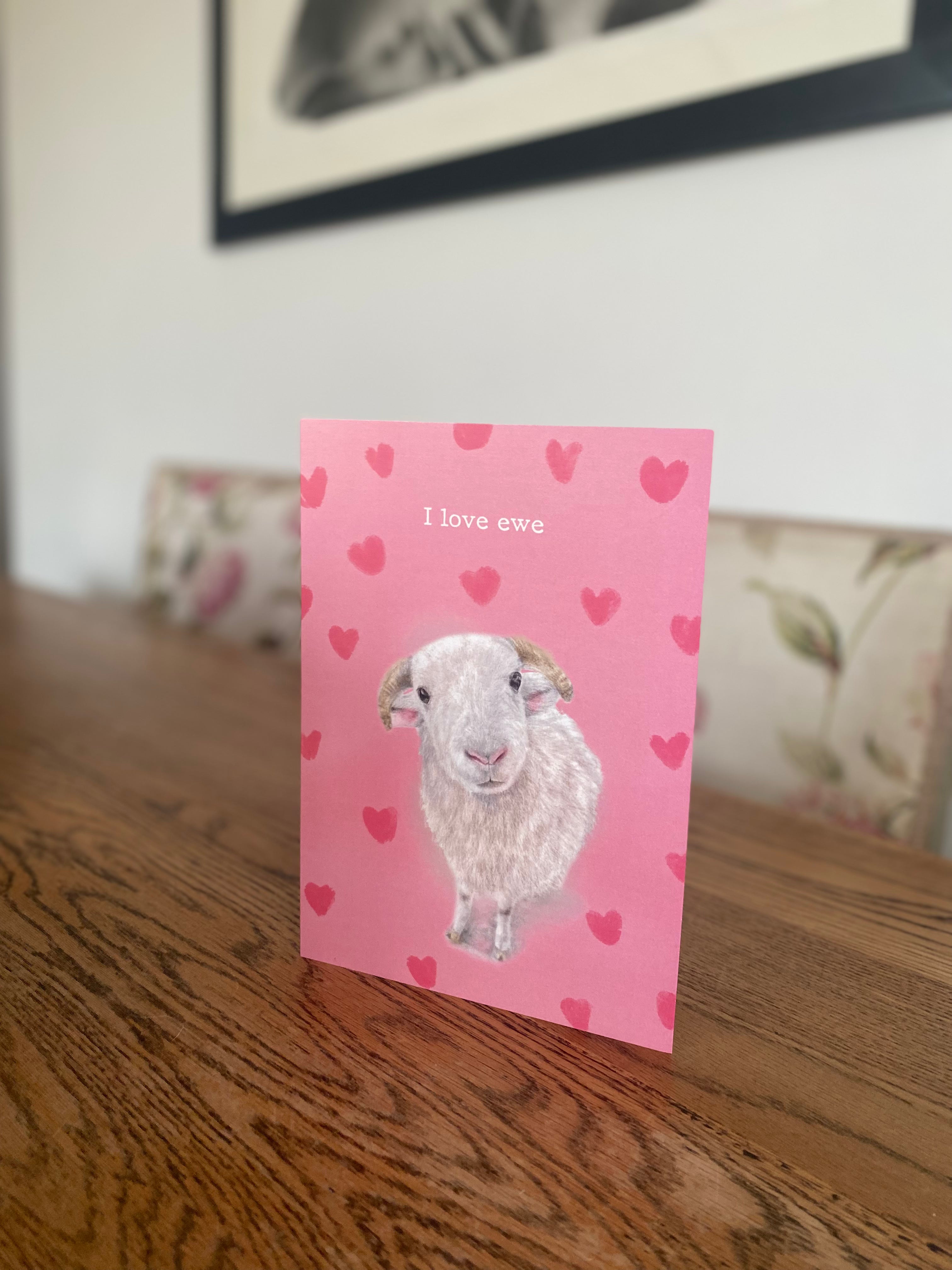 Free Highland Cow Valentines Card For Orders £15+