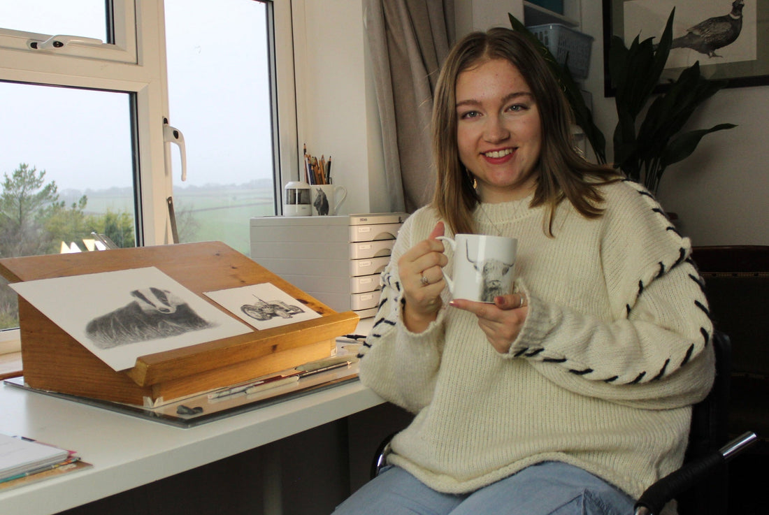 Meet Artist Lucy Kendall - Share A Little Frankie
