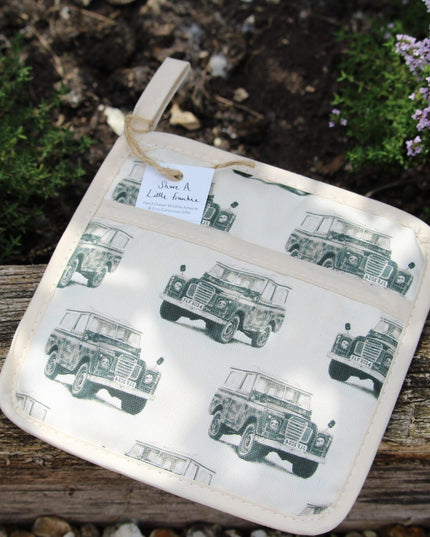 Land Rover Series 2/3 Organic Cotton Pot Grab image 2