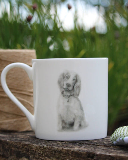 Rue Spaniel Fine Bone China Mug image 1