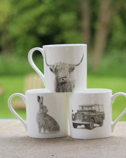 Land Rover Series 2/3 Fine Bone China Mug image 5