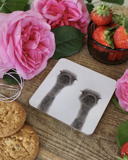 Ollie and Olive Ostrich Coaster image 3