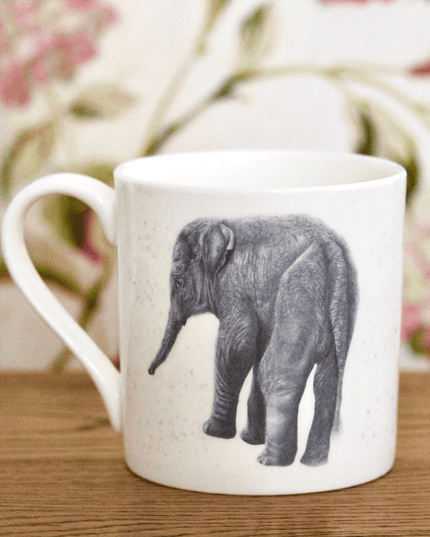 Huey Elephant Fine Bone China Mug image 0