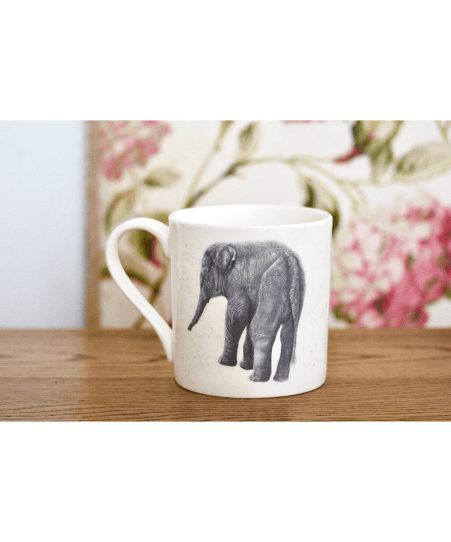 Huey Elephant Fine Bone China Mug image 0