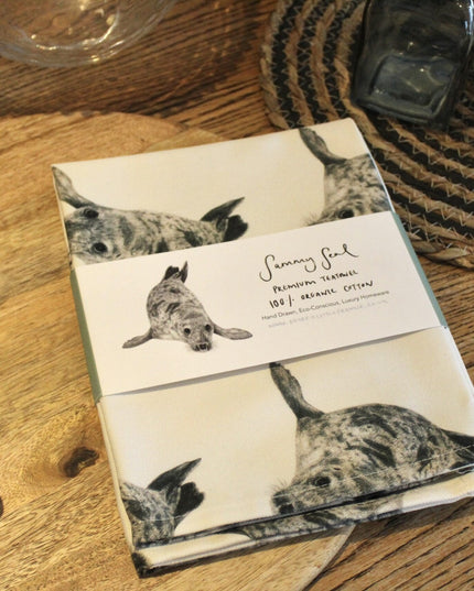 Sammy Seal Organic Cotton Premium Tea Towel image 3