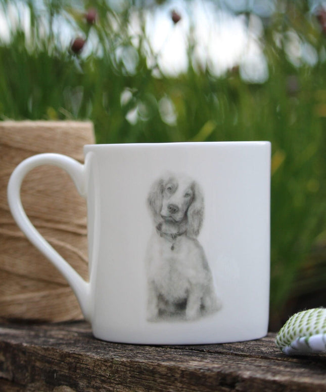 Rue Spaniel Fine Bone China Mug image 0