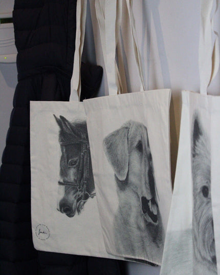 Scrumpy Labrador Tote Bag image 2