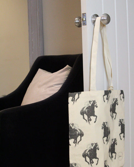 Racehorse Tote Bag image 2