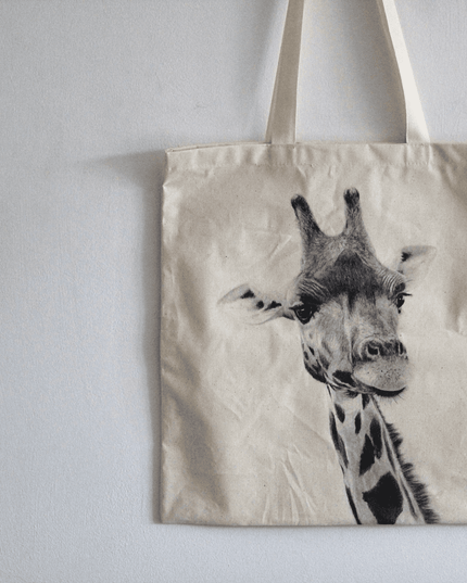 Frankie Giraffe Tote Bag image 2