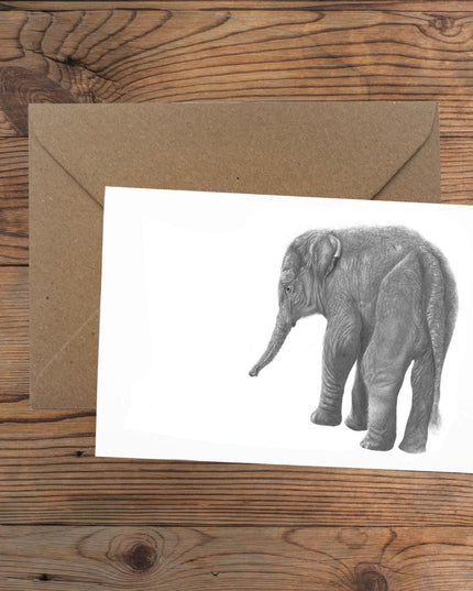 Huey Elephant Greeting Card image 0