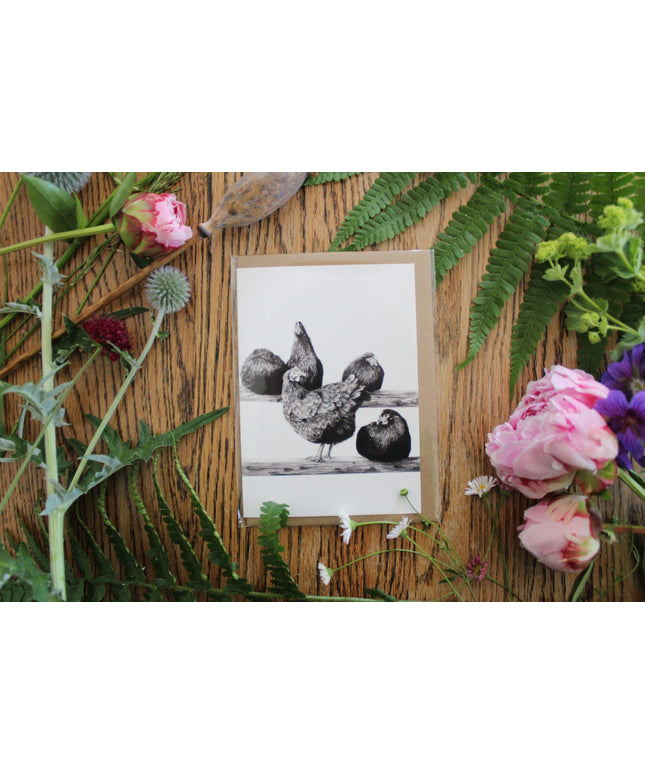Chickens Hen House Card image 0