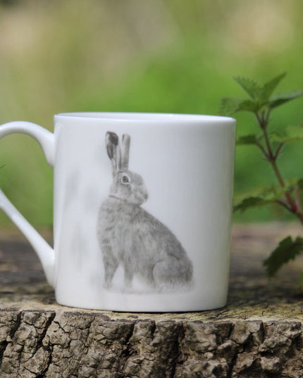 Moe Hare Fine Bone China Mug image 1