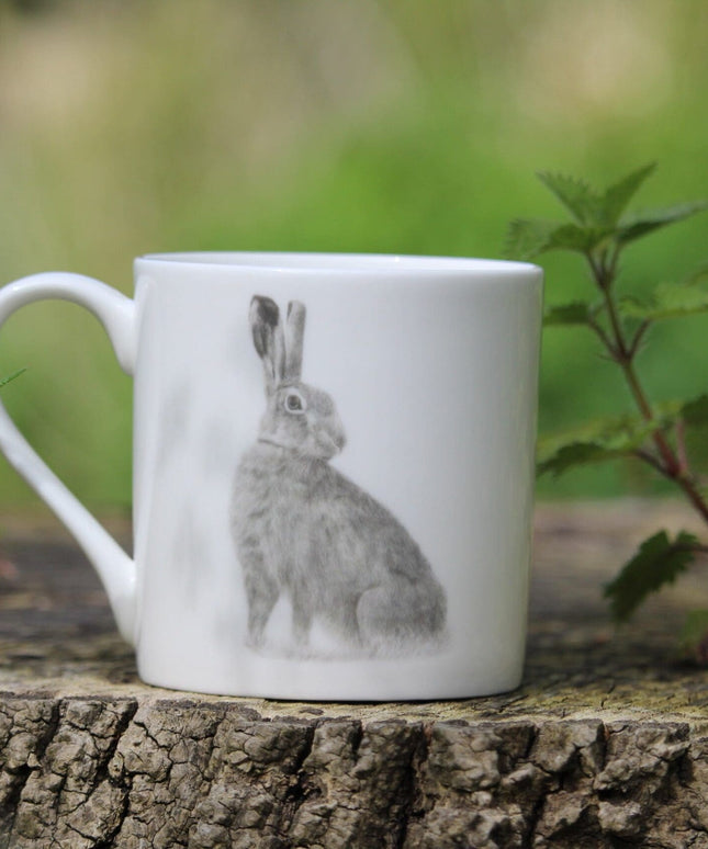 Moe Hare Fine Bone China Mug image 1