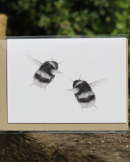 Bumble Bee Greeting Card image 0