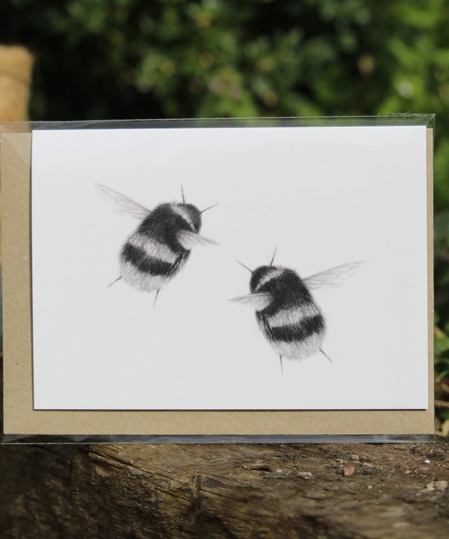 Bumble Bee Greeting Card image 0