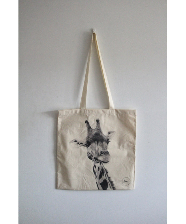 Frankie Giraffe Tote Bag image 0