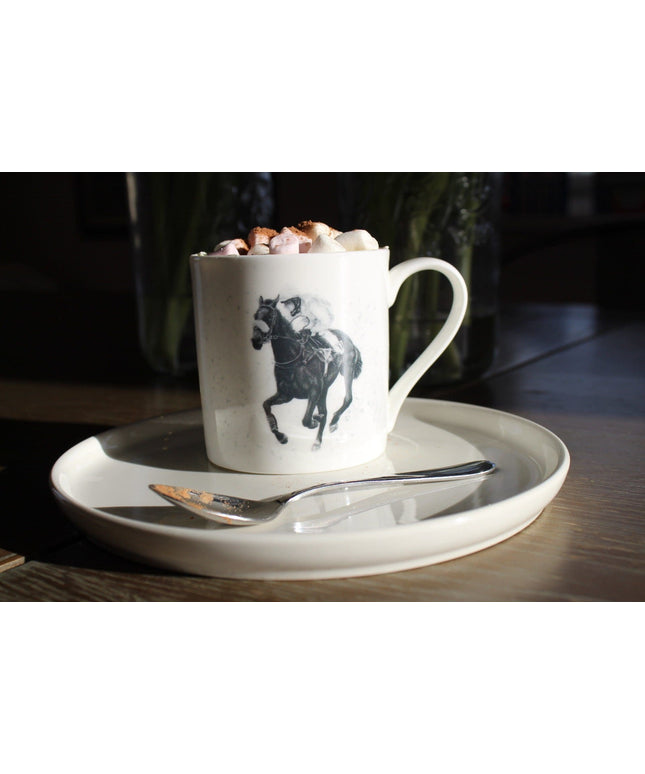 Racing Green Fine Bone China Mug image 0