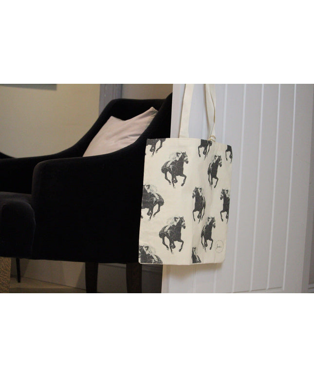 Racehorse Tote Bag image 0