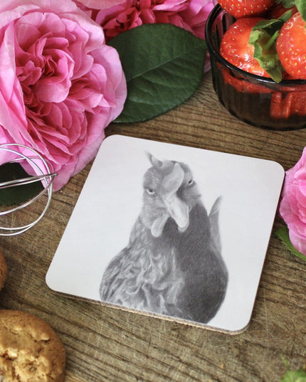 Agnes Chicken Coaster image 1