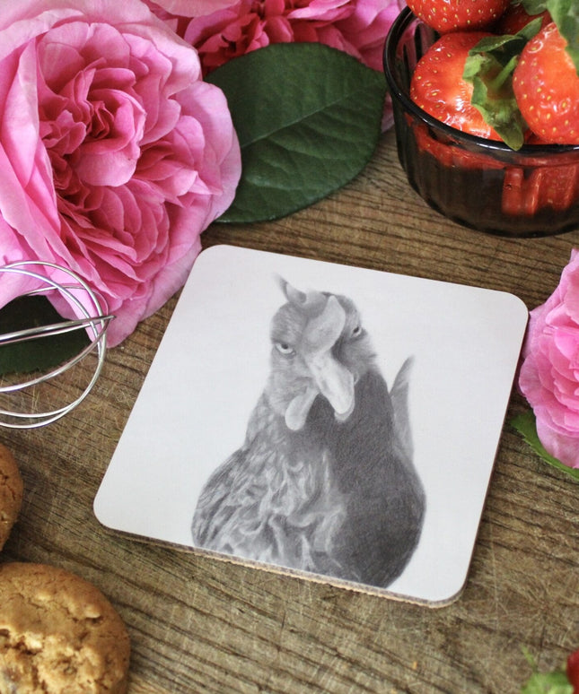 Agnes Chicken Coaster image 1