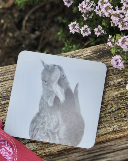 Agnes Chicken Coaster image 0