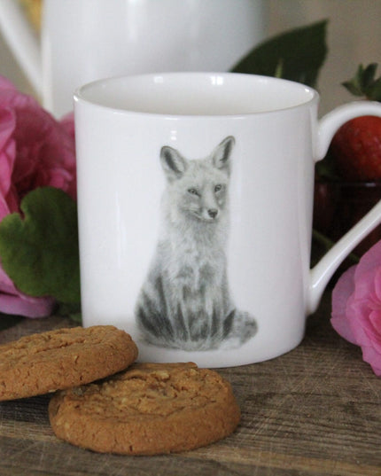 Phoebe Fox Illustration Fine Bone China Mug image 3