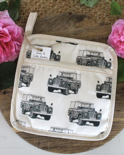 Land Rover Series 2/3 Organic Cotton Pot Grab image 3