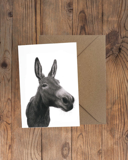 Dexter Donkey Greeting Card image 0