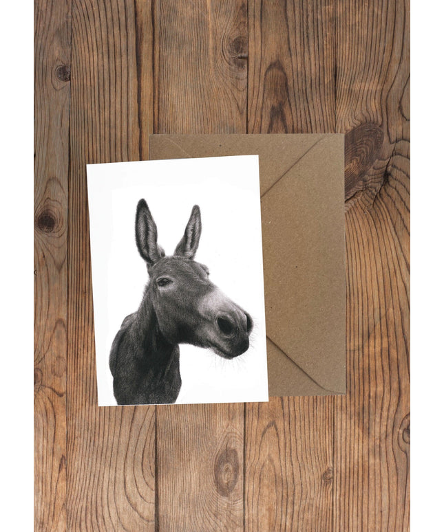 Dexter Donkey Greeting Card image 0
