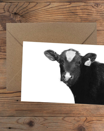 Cow Greeting Card image 0
