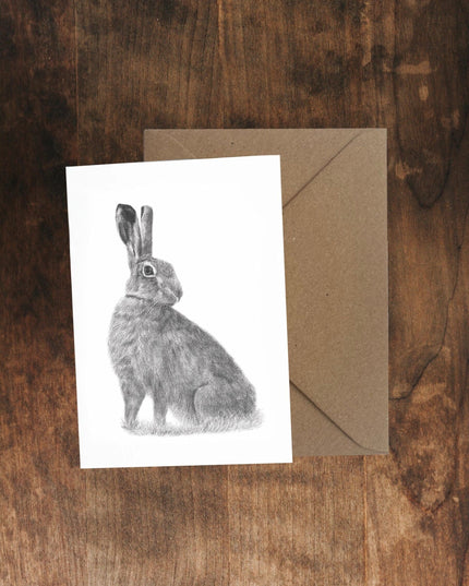 Moe Hare Greeting Card image 0