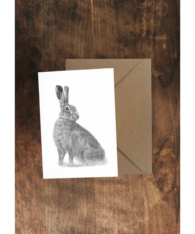 Moe Hare Greeting Card image 0