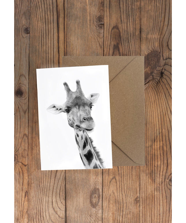 Frankie Giraffe Greeting Card image 0