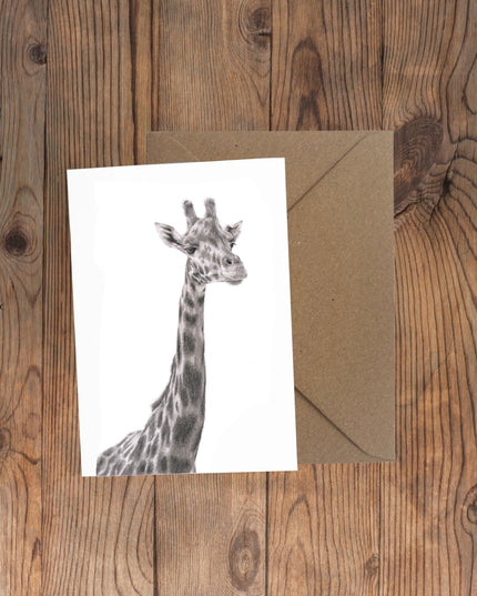 Isabella Giraffe Greeting Card image 0