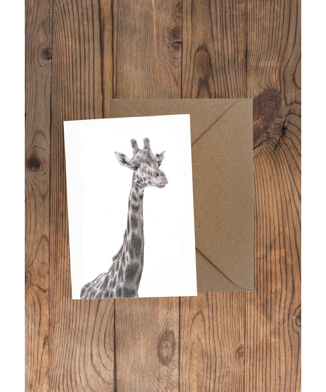 Isabella Giraffe Greeting Card image 0