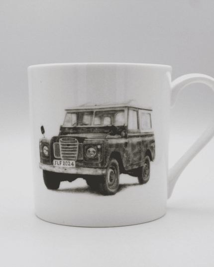 Land Rover Series 2/3 Fine Bone China Mug image 4
