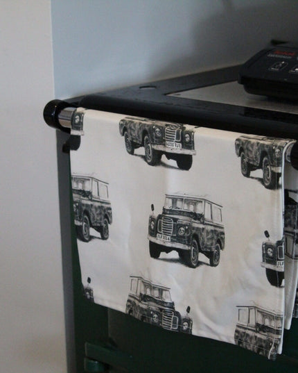Land Rover Series 2/3 Tea Towel Organic Cotton image 0