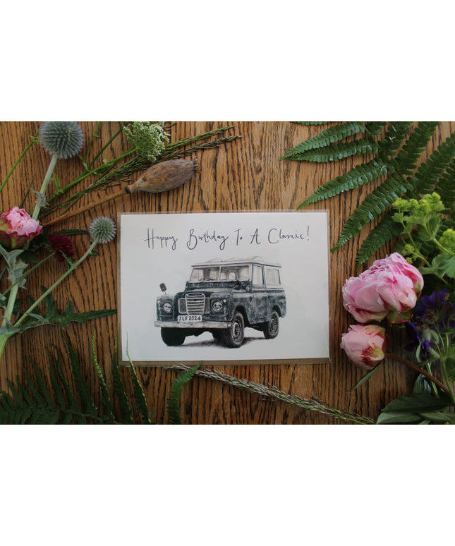 Land Rover Series 2 Birthday Card image 0