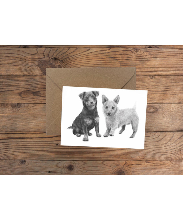Terriers Greeting Card image 0