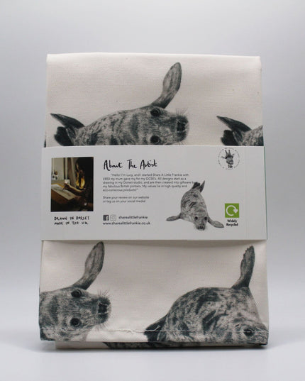 Sammy Seal Organic Cotton Premium Tea Towel image 1