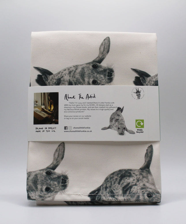 Sammy Seal Organic Cotton Premium Tea Towel image 1