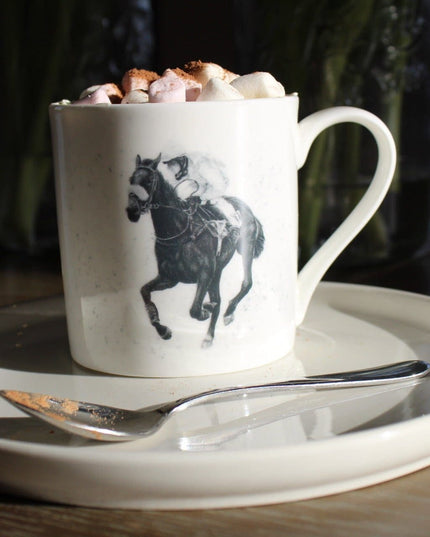 Racing Green Fine Bone China Mug image 1