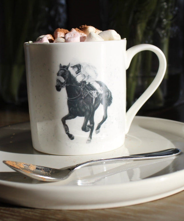 Racing Green Fine Bone China Mug image 1