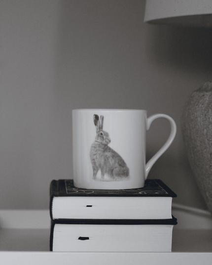 Moe Hare Fine Bone China Mug image 6