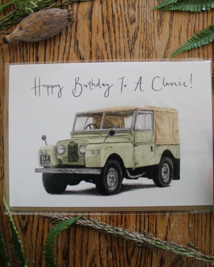 Land Rover Series 1 Birthday Card image 0
