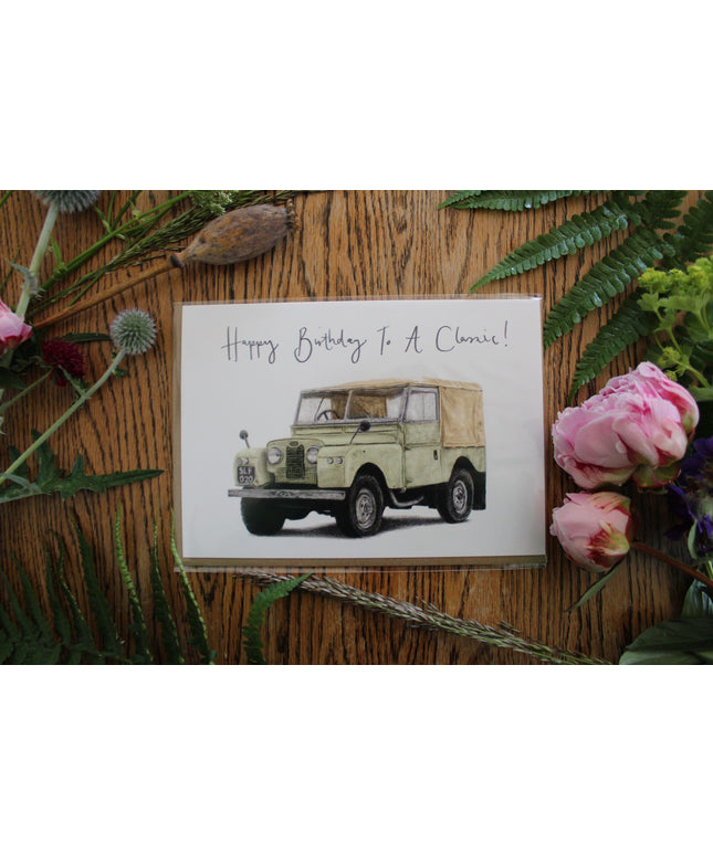 Land Rover Series 1 Birthday Card image 0