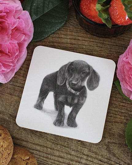 Iris Dachshund Coaster image 2