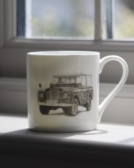 Land Rover Series 2/3 Fine Bone China Mug image 7